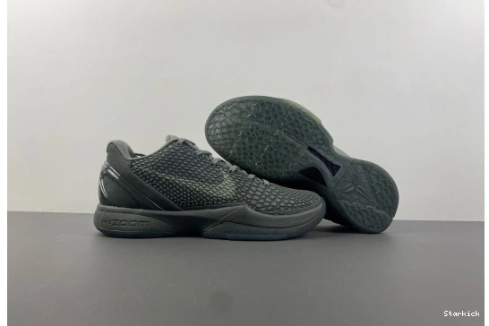 Black Kobe Black Mamba to 6 Collection Nike Fade 0326